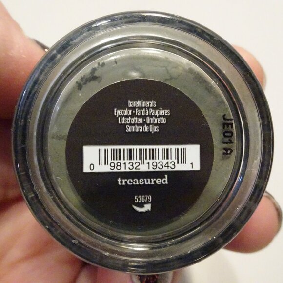 i.d. bareMinerals Eyecolor Loose Powder TREASURED .02 oz .57 g NEW - Picture 1 of 5